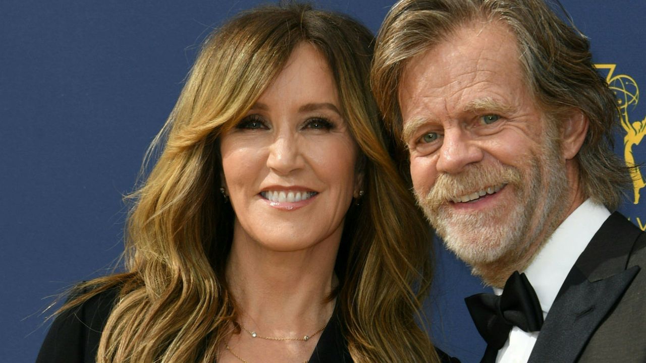 Felicity Huffman and William H. Macy