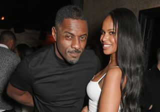 engaged - Idris Elba and Sabrina Dhowre 