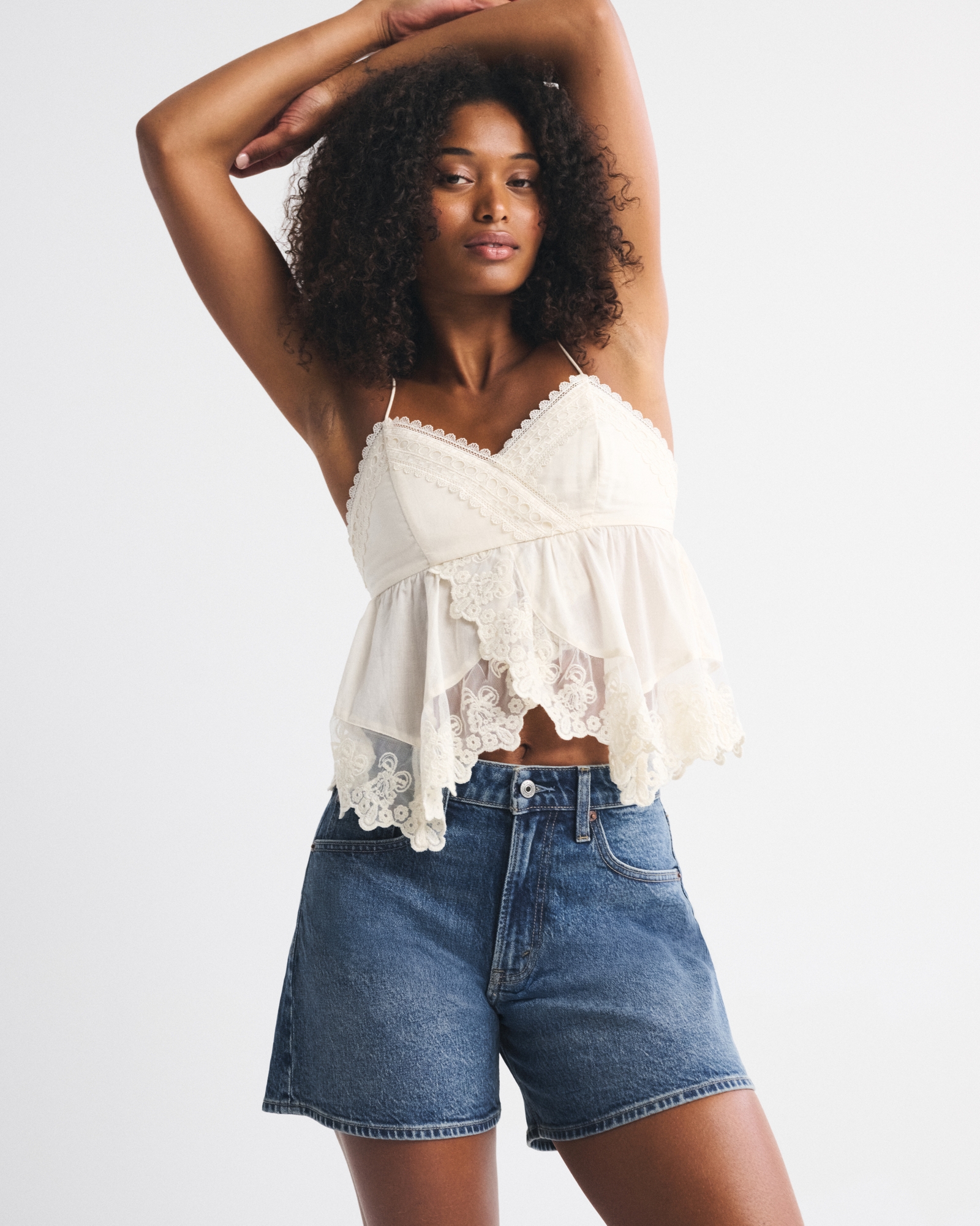 Curve Love High Rise Dad Short