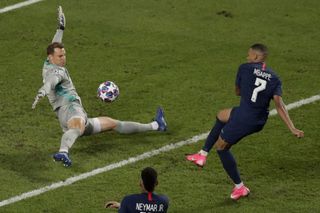 Manuel Neuer proved unbeatable in the Bayern goal