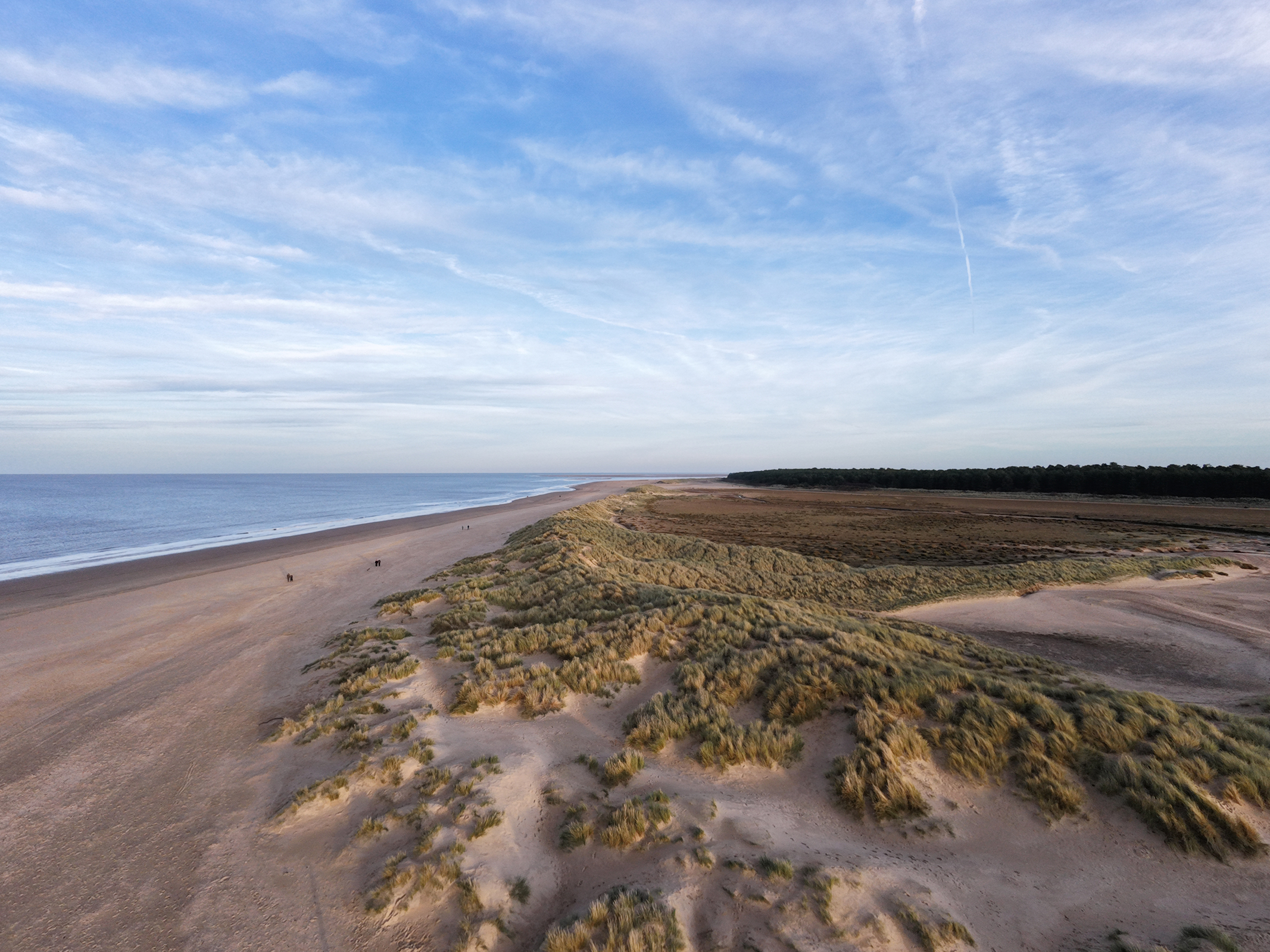 Photo of Xsand dunes taken with the DJI Neo 2 drone