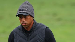 Tiger Woods Limping
