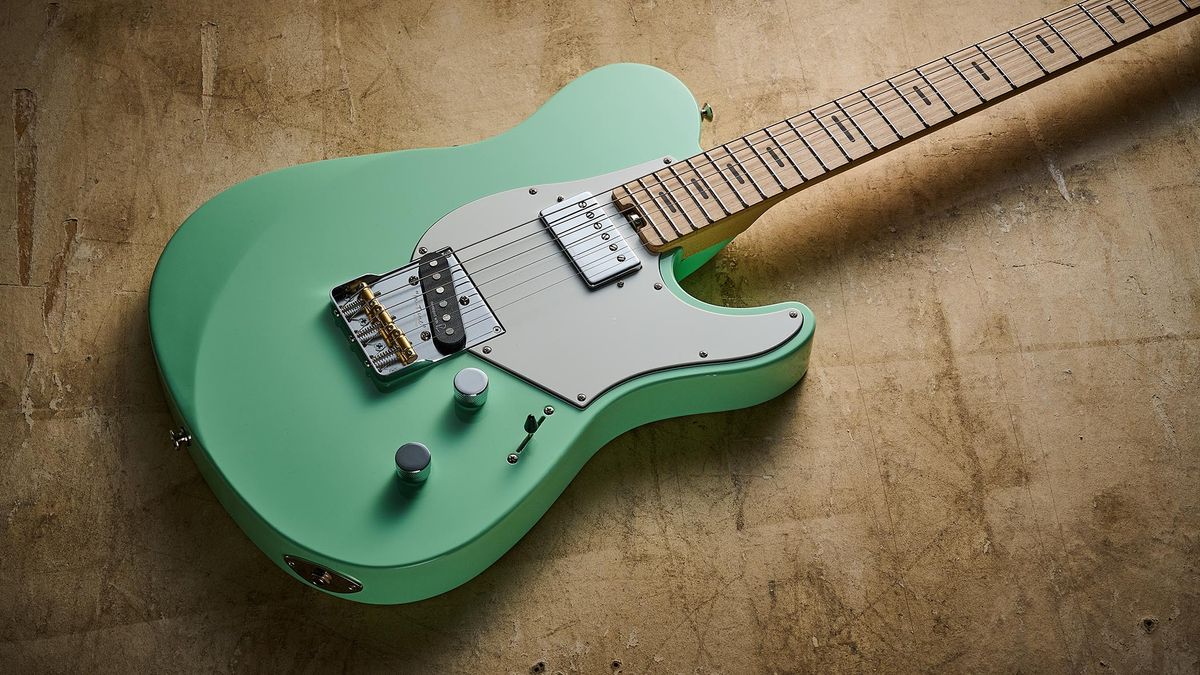 The Yamaha Pacifica SC Standard Plus looks phenomenal in Peppermint Green.