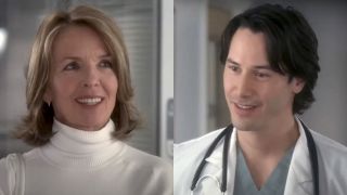 diane Keaton and Keanu Reeves in something's gotta give