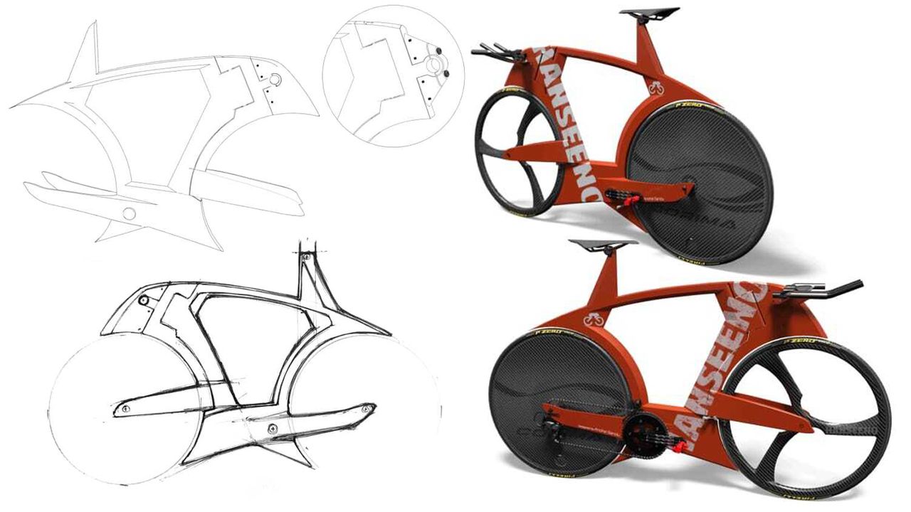 Adam Hansen custom bike