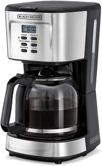 Black+Decker 900W 12 Cup 24 Hours Programmable Coffee Maker -AED 179AED 161