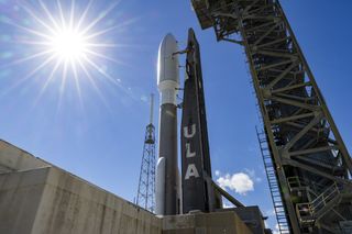 A United Launch Alliance Atlas V rocket is scheduled to launch the SES-20 and SES-21 communications satellites on Oct. 4, 2022.