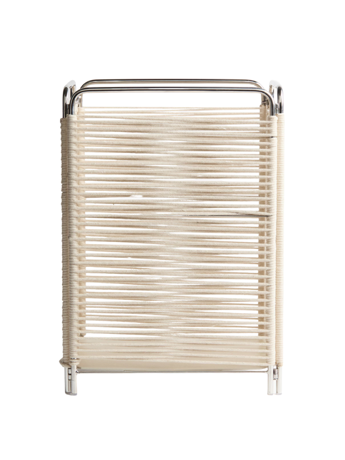 Tall foldable storage basket