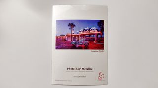 Hahnemühle photo rag metallic