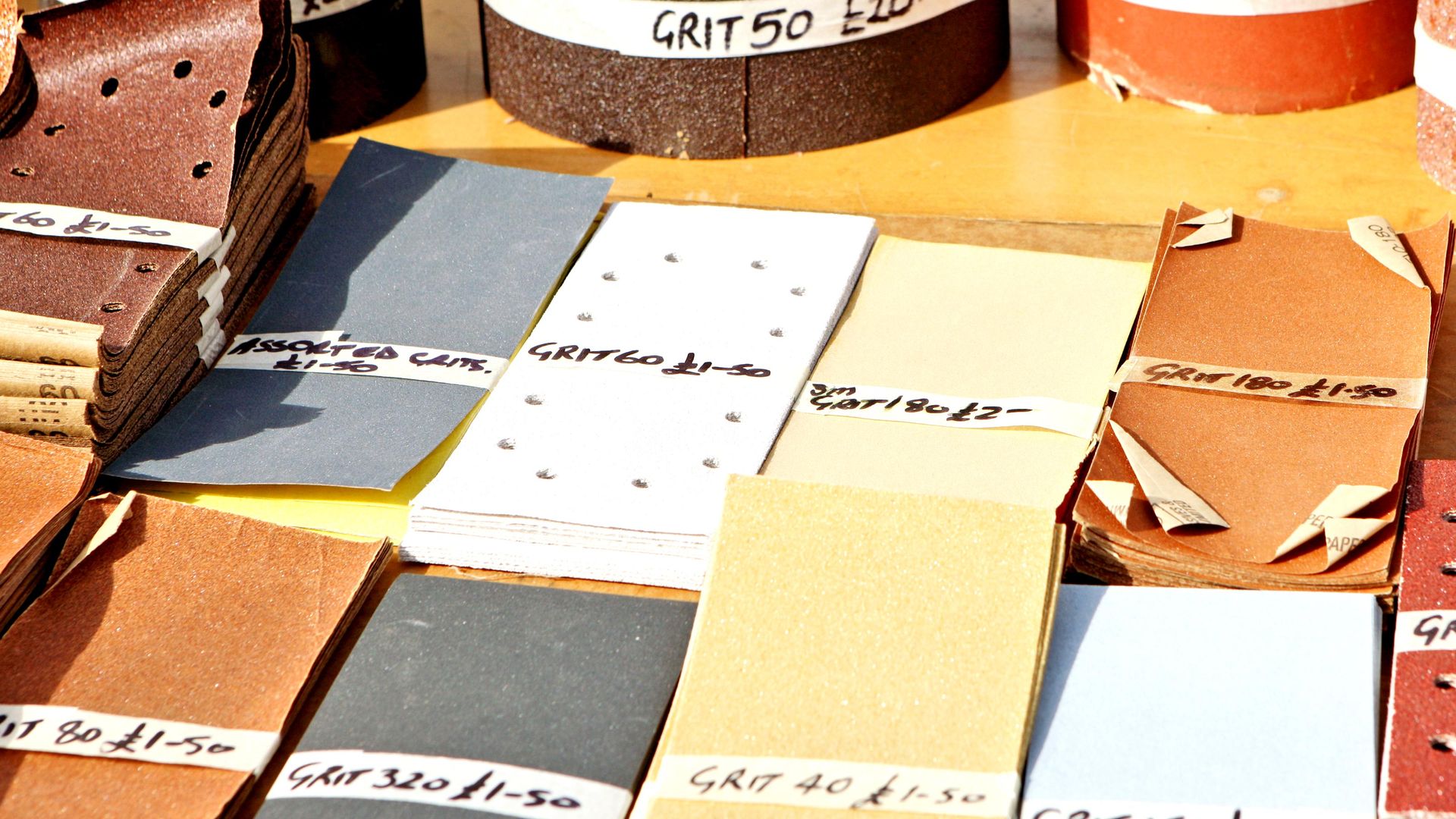 Sandpaper grades What does the 'P' mean and which grit you need
