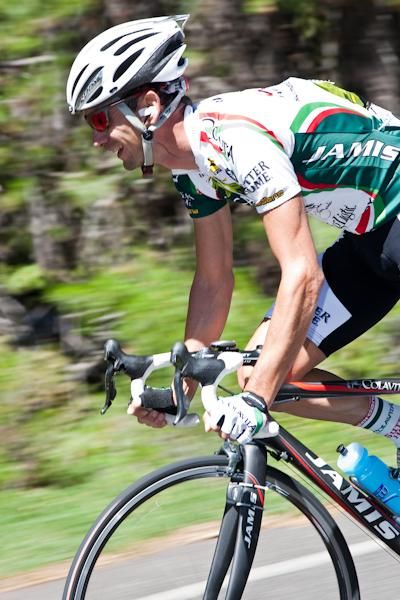 Davide Frattini (Colavita) looking happy to be in the break.