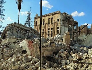 Crumbling Syrian ruins