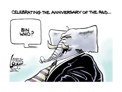 The GOP's moment of silence