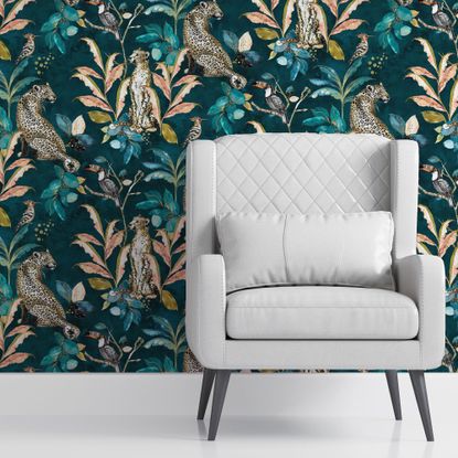 Teal and grey living room ideas – work this winning combo | Ideal Home