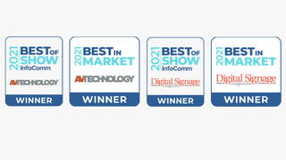 Winners Announced: Best of Show and Best of Market at InfoComm 2021 for AV Technology and Digital Signage