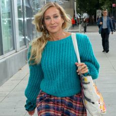 Sarah Jessica Parker on the set of 'And Just Like That'