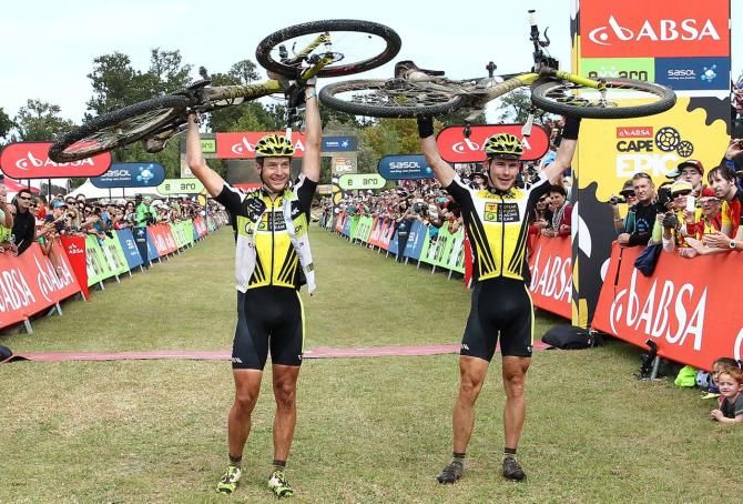 Kristian Hynek and Robert Mennen (Topeak-Ergon Racing)
