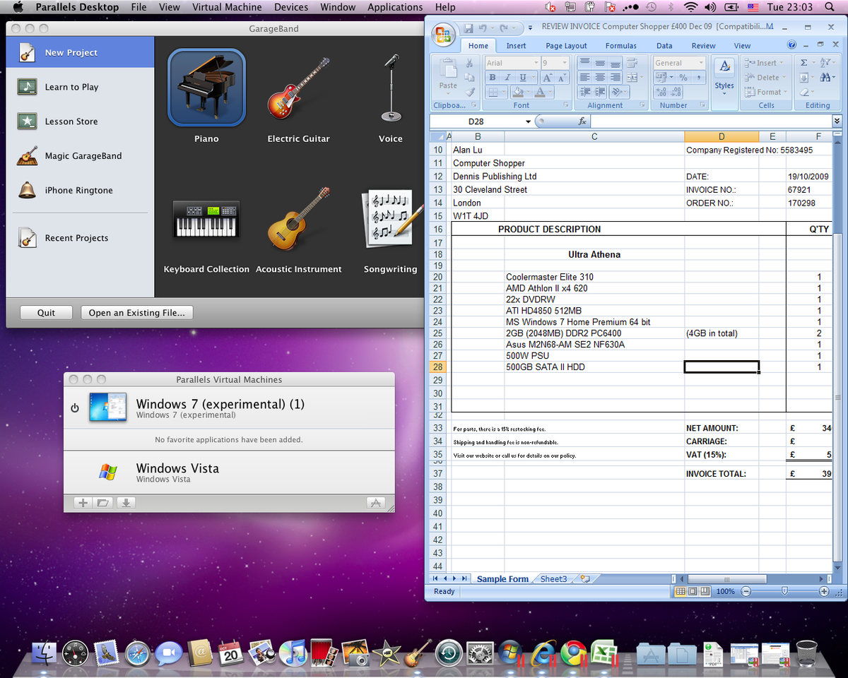Parallels Desktop 4.0 Switch to Mac Edition Page 2 ITPro