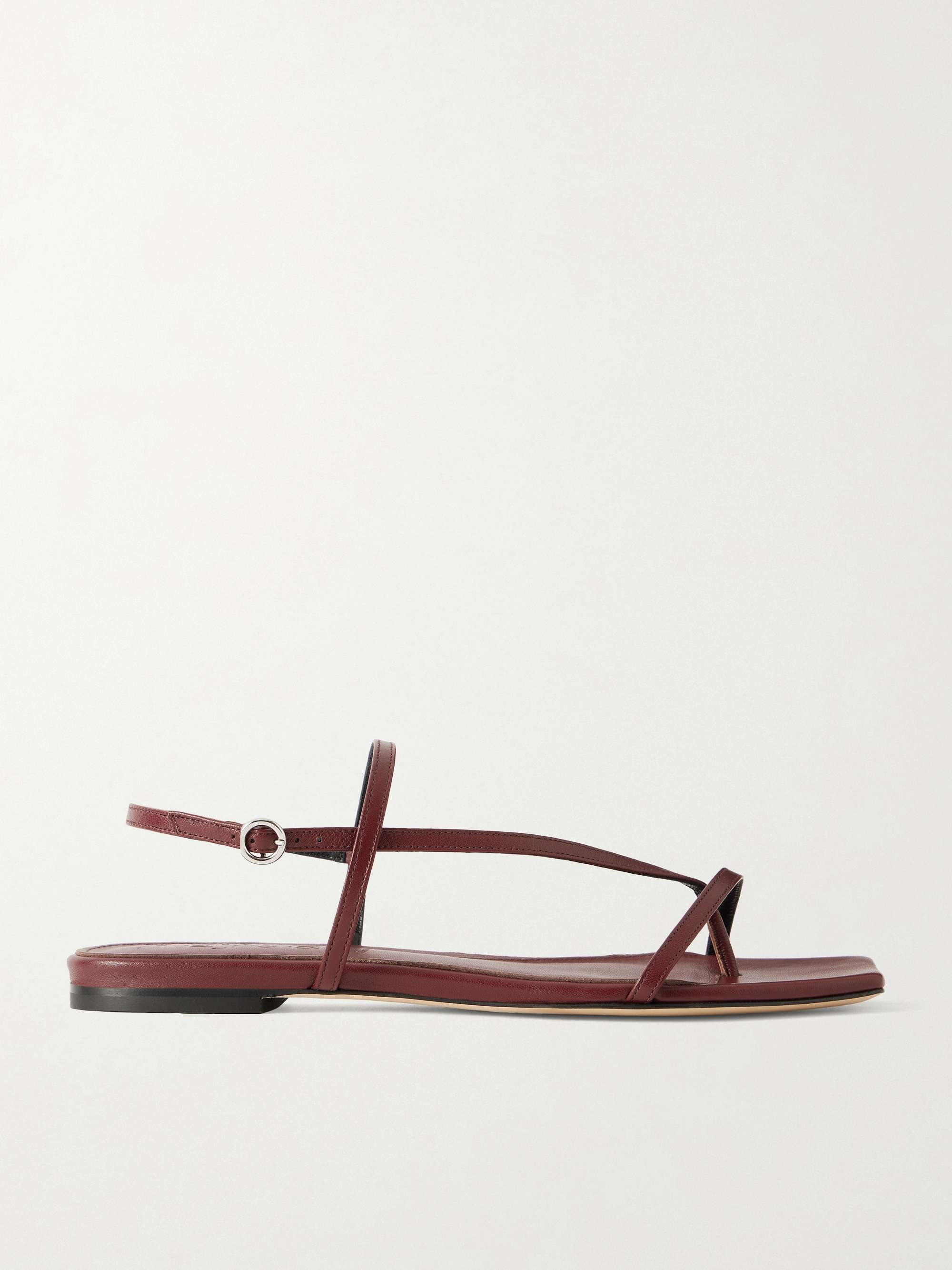 Ella Leather Slingback Sandals