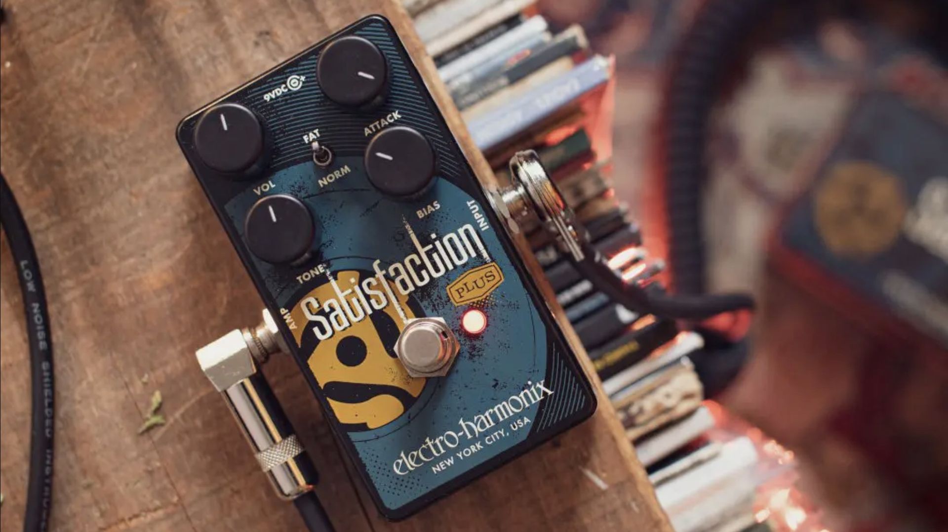 ElectroHarmonix fattens up Keith Richardschanneling Satisfaction fuzz