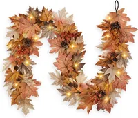 Fall  Garland with Lights