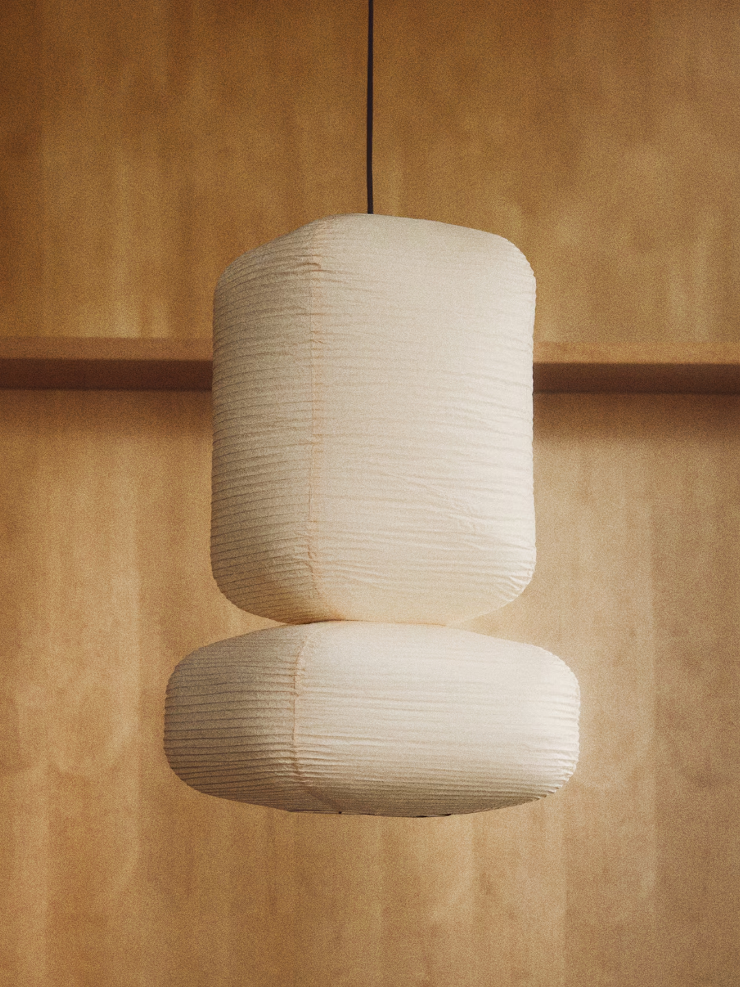 A stacked rice paper pendant light from H&amp;amp;M