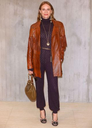 Diane Kruger at the Chloé Spring-Summer 2025