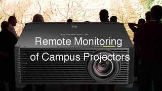 Remote Monitoring of Projectors on Campus: How Data Can Help Improve Efficiency