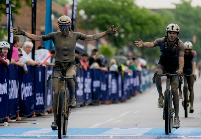 Kylee Hanel (Cervelo-Maxxis) wins the women's division of 2026 Unbound Gravel 100