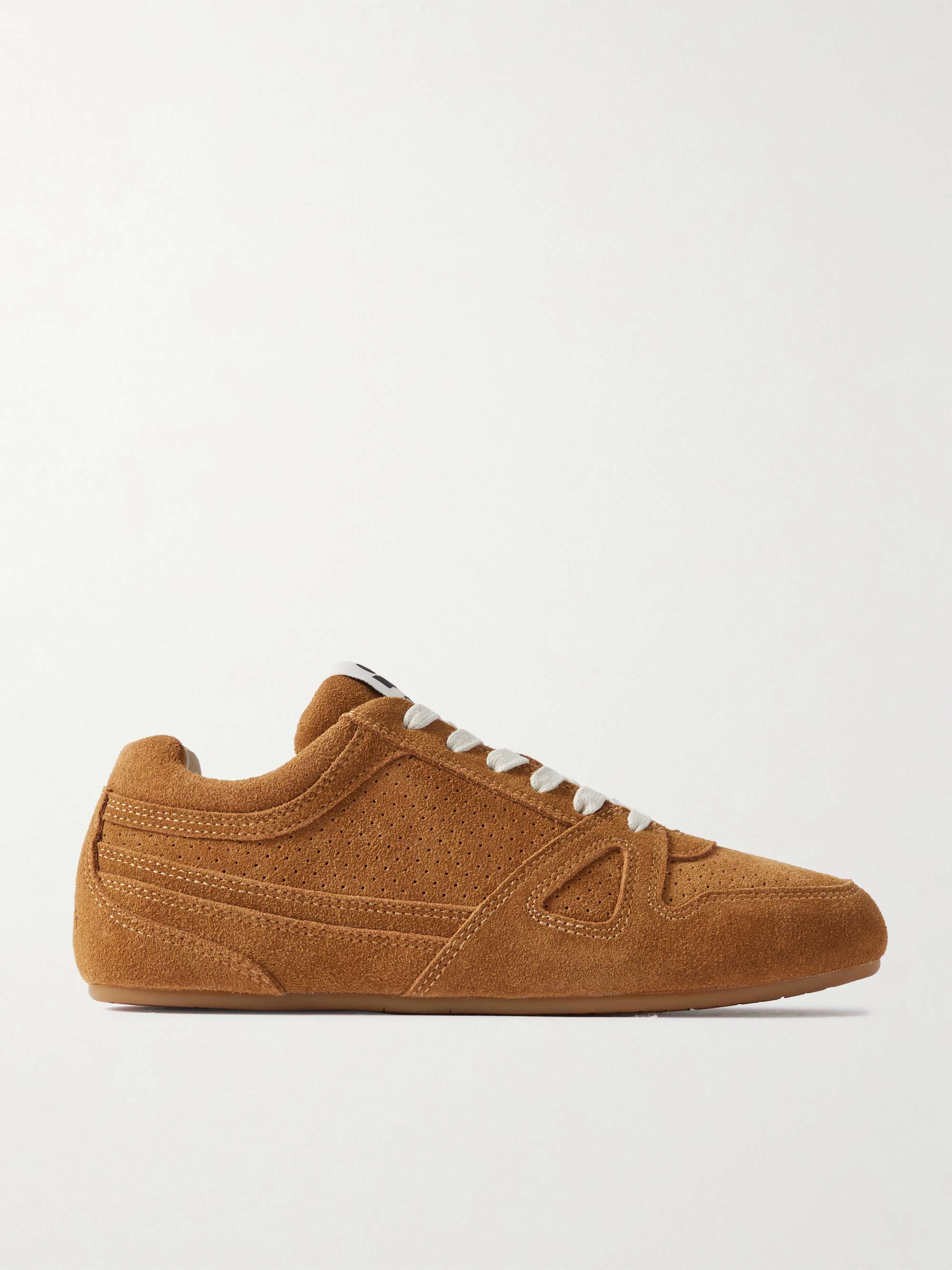 Senny Perforated Suede Sneakers