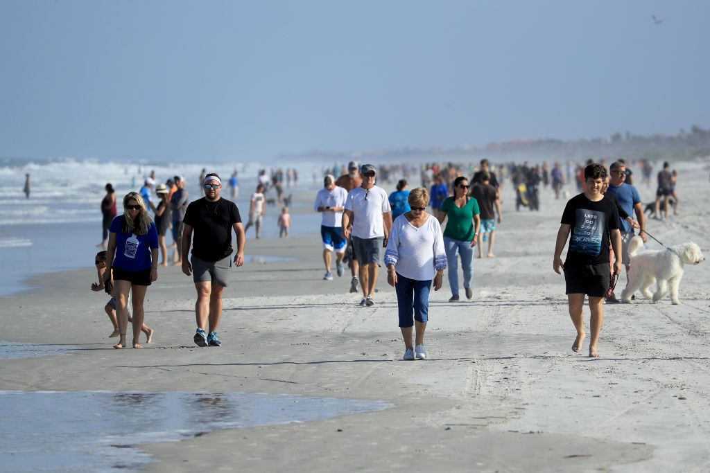 Beach in Jacksonville.