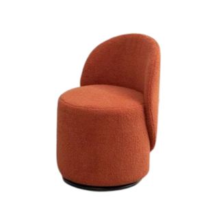 Annielise Upholstered Swivel Barrel Chair
