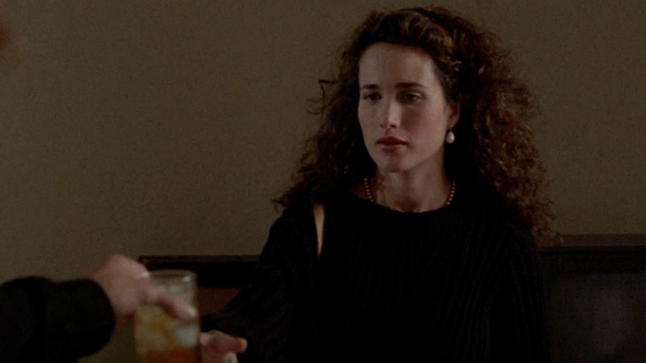 Andie MacDowell in Sex, Lies and Videotape.