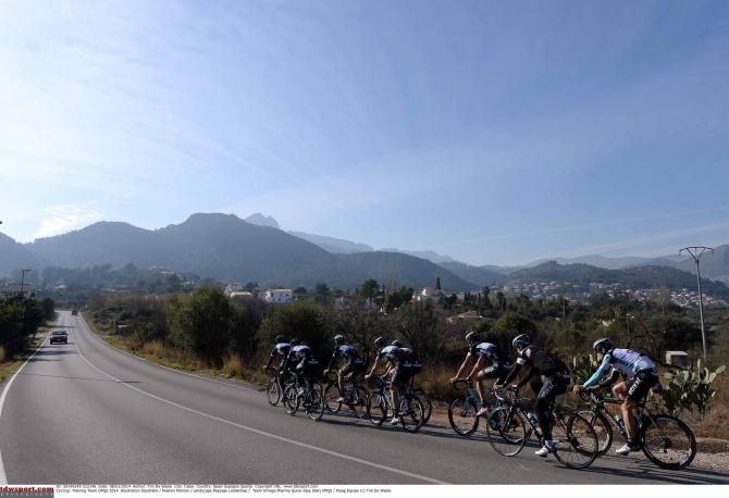 Omega Pharma-QuickStep have perfect conditions for pre-season training in Calpe.