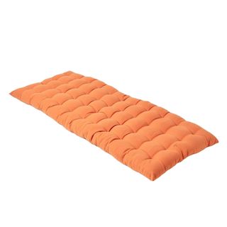 picture of HOMESCAPES Burnt Orange Garden Bench Cushion 