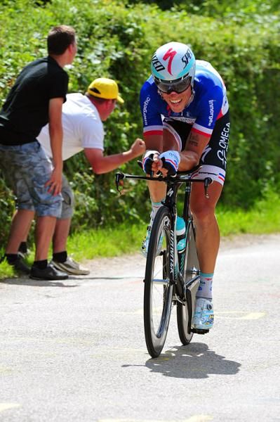 French time trial champioin Sylvain Chavanel (Omega Pharma-QuickStep)