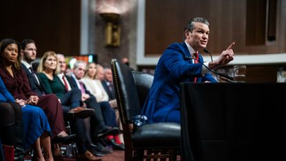 Pete Hegseth at Senate Armed Services Committee confirmation hearing