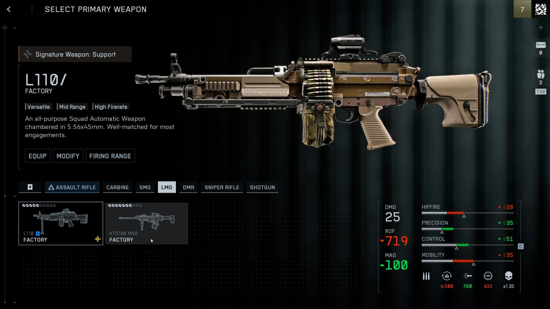 Battlefield 6 best LMG