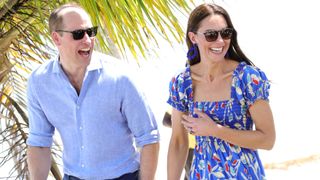 Prince William and Princess Kate on holiday