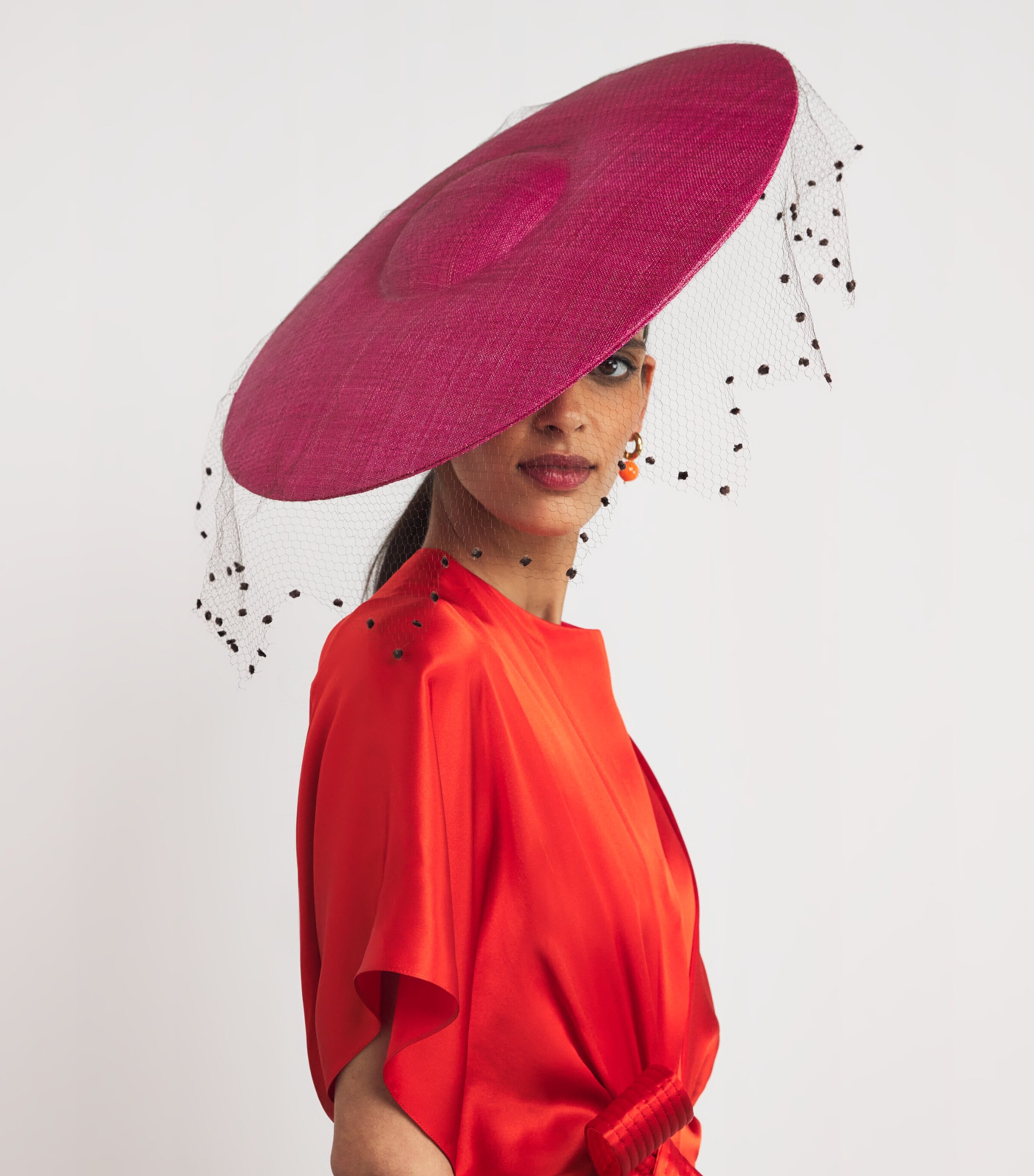 Veiled Hat Fascinator