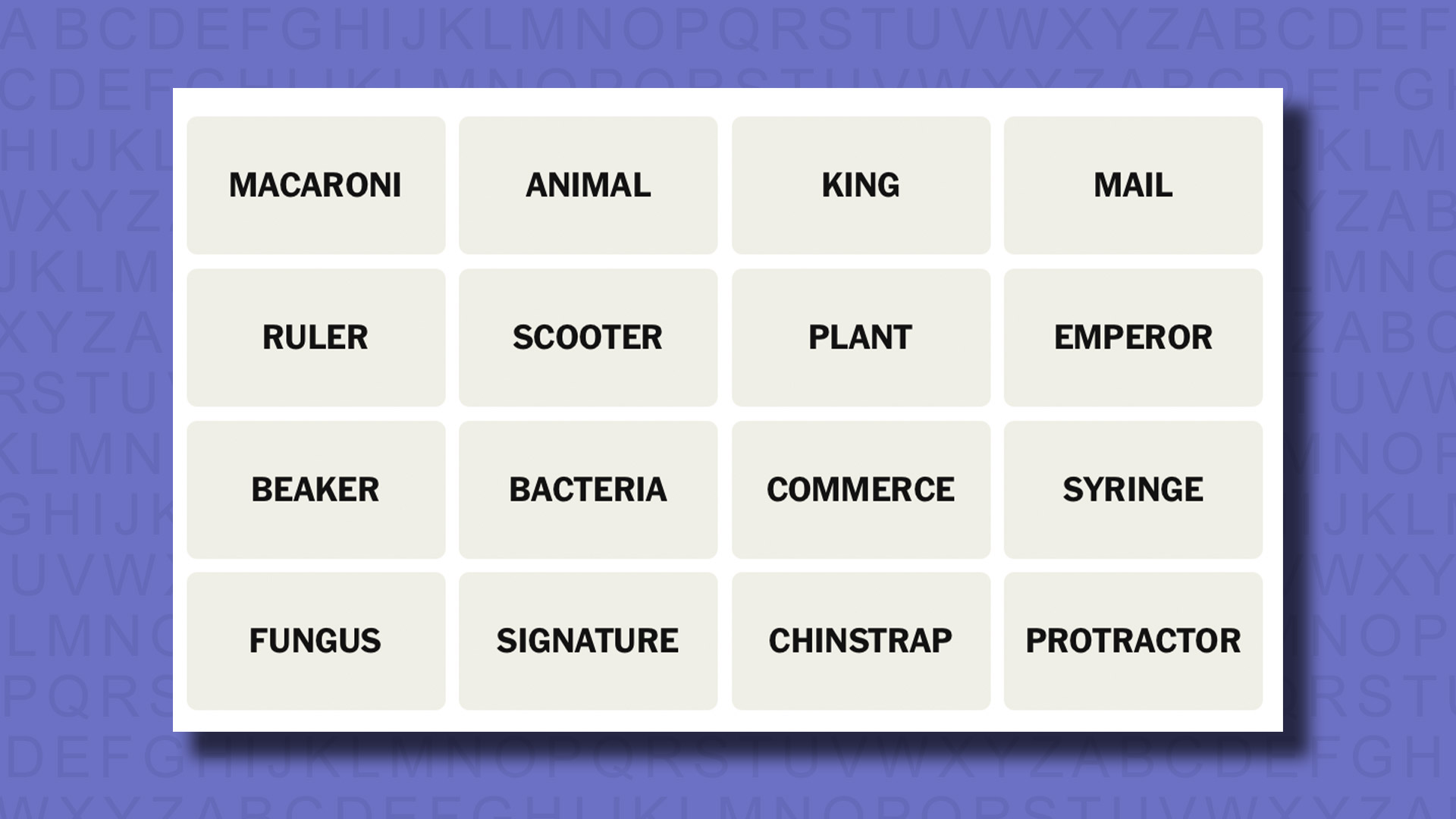 NYT Connections hints for game 706 on a purple background