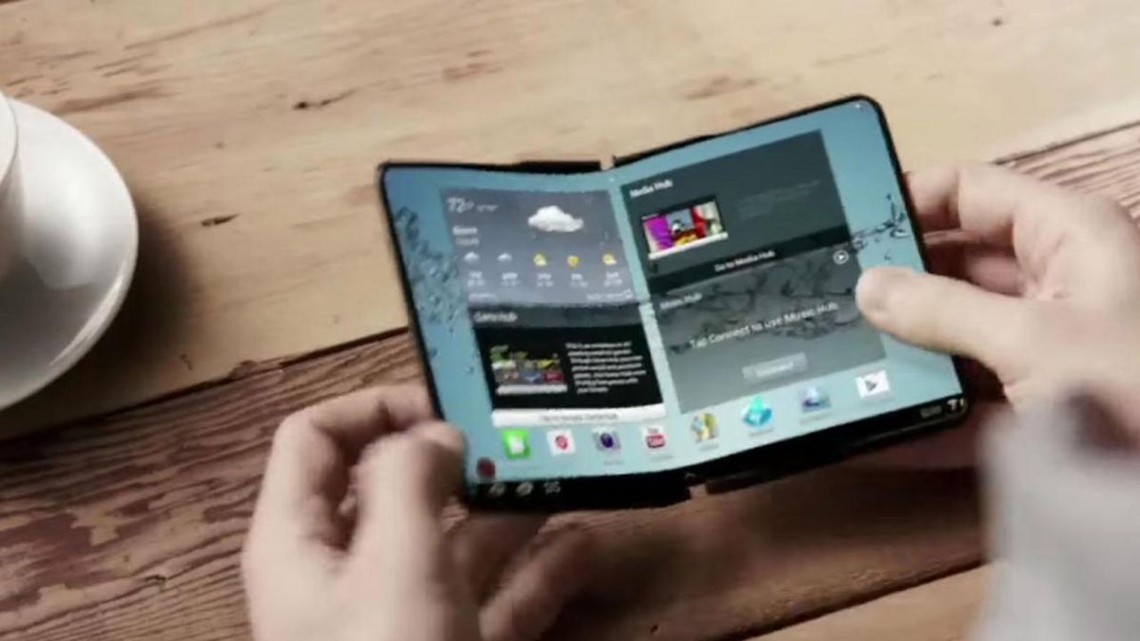 Samsung foldable phone