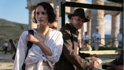 Phoebe Waller-Bridge and Harrison Ford in Indiana Jones 5