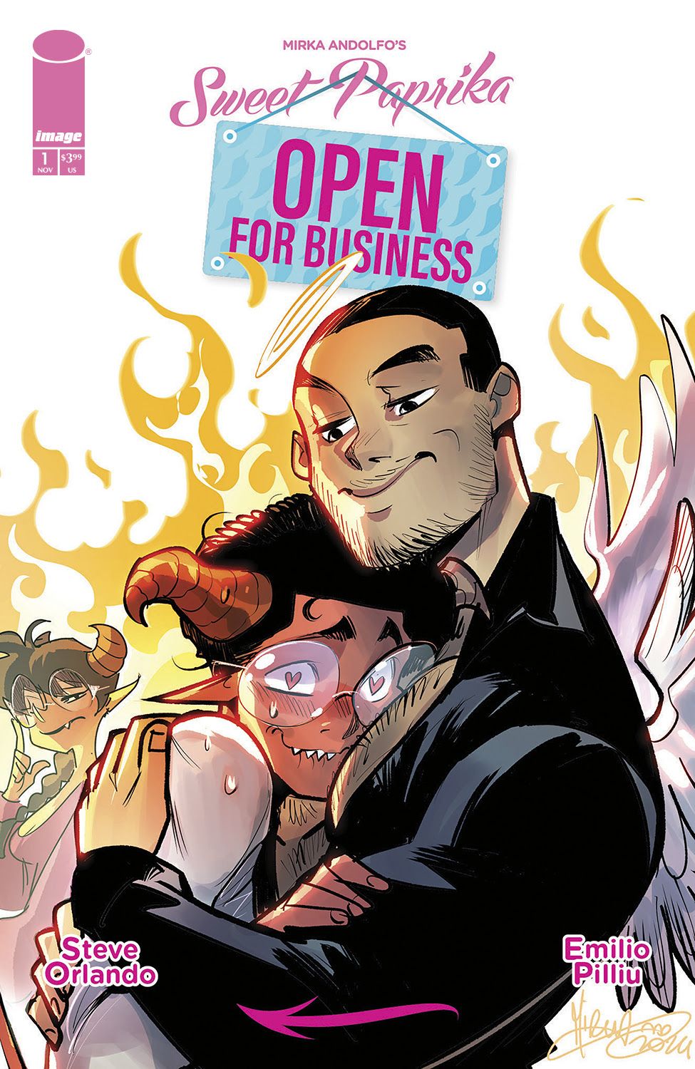 Covers for Sweet Paprika: Open For Business #1