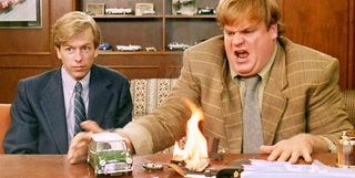 david spade and chris farley in tommy boy