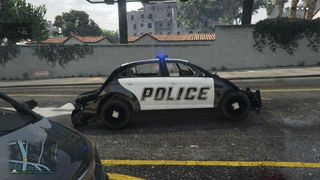 GTA 5 vehicle damage in Patch 1.09