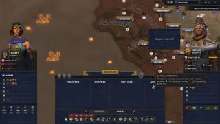 Total War: Pharaoh diplomacy