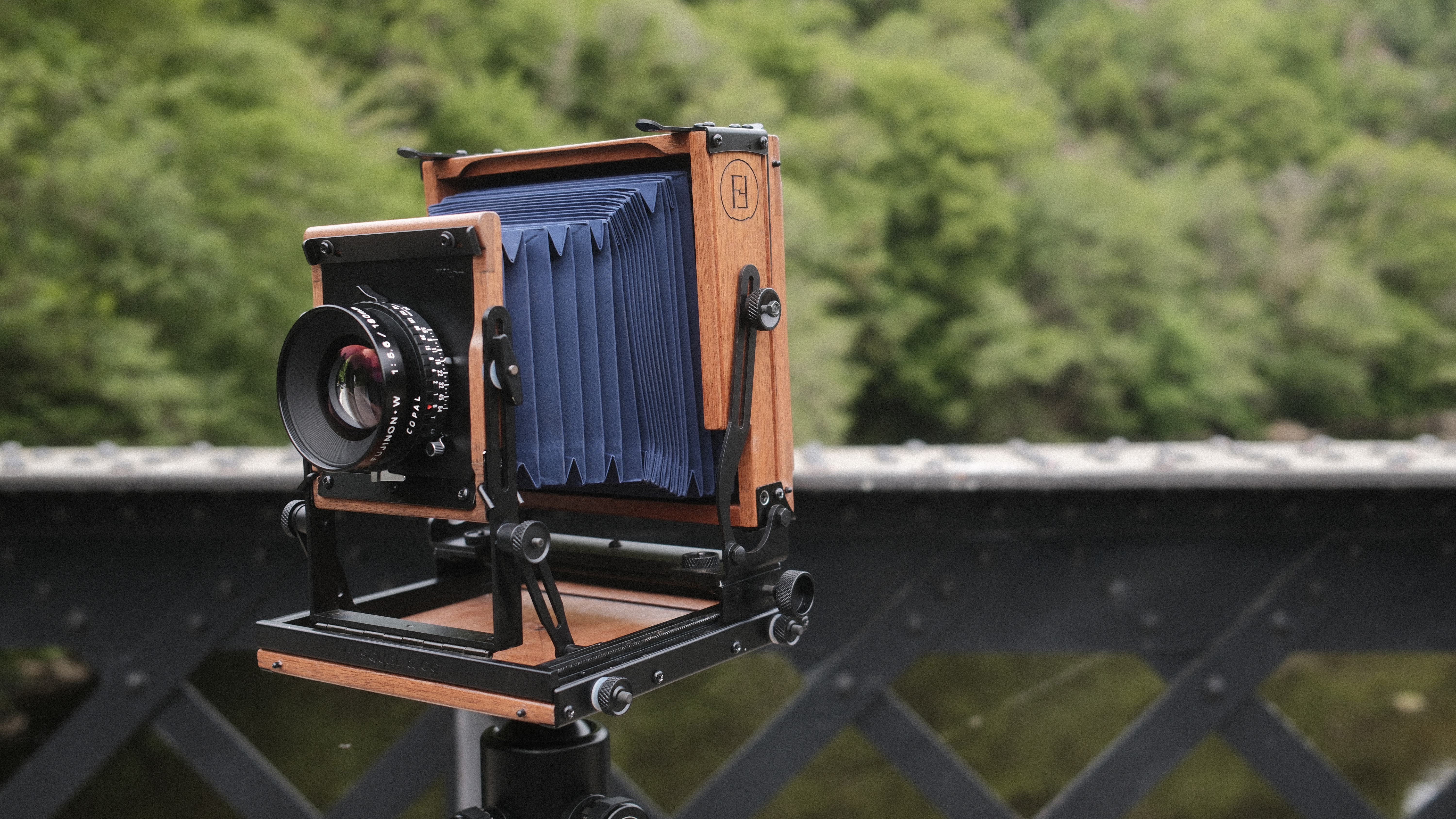 The Fasquel &amp; Co Hertiage 4x5 field camera