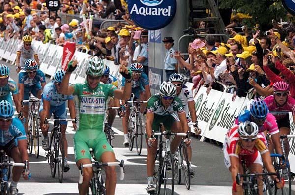 Thor Hushovd (Cr&eacute;dit Agricole) has a tough Tour with crashes and sickness preventing him to be on top of his game.