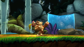 Donkey Kong and Dixie Kong in Returns HD